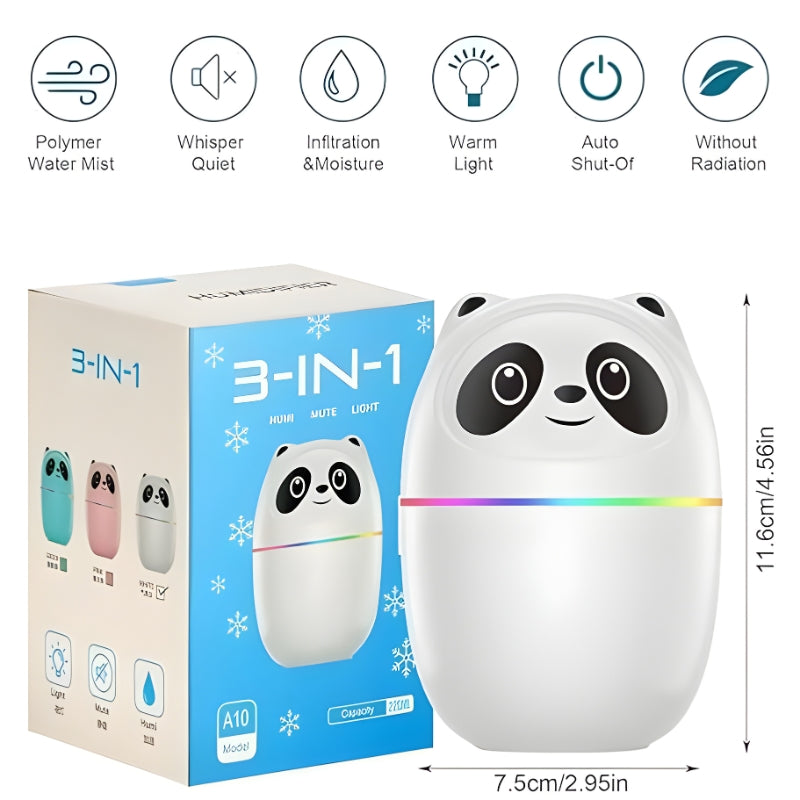 3-In-1 Mini panda Air Freshner