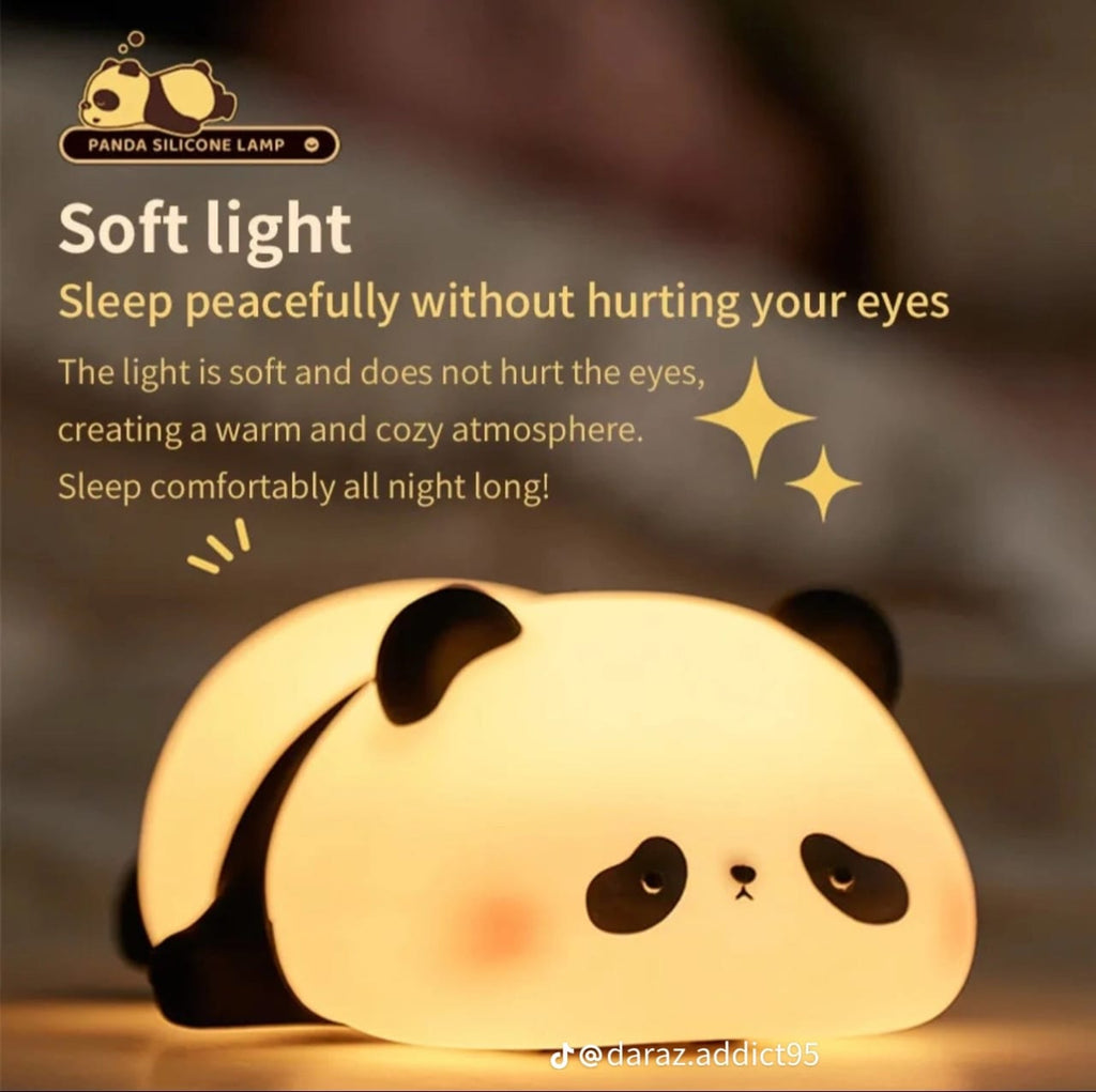 Panda LED Night Lamp for Kids